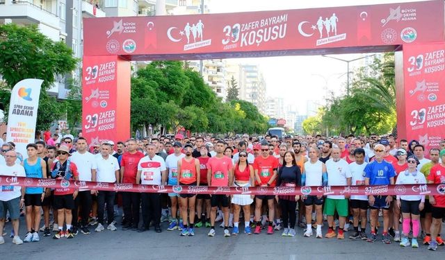 30 Ağustos coşkusu zafer koşusu ile yaşatıldı