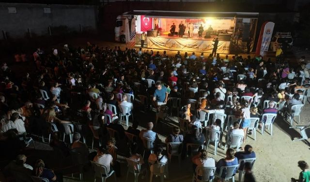 Adana Büyükşehir Belediyesinden Hadırlı Mahallesi'nde eğlence etkinliği