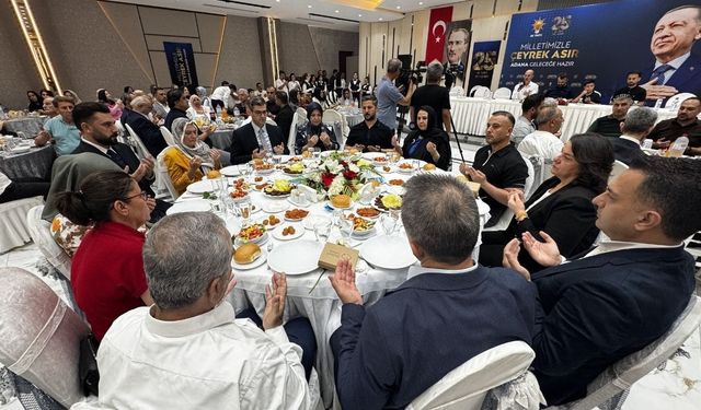 Adana’da AK Parti’nin 25. yıl buluşması