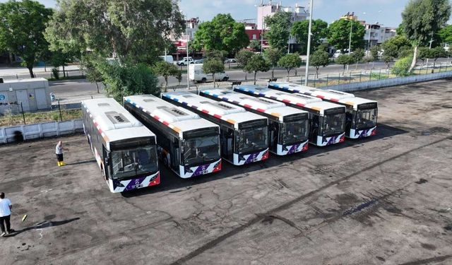 Adana’nın ulaşım filosu güçleniyor: İlk 6 yeni otobüs hizmete girdi
