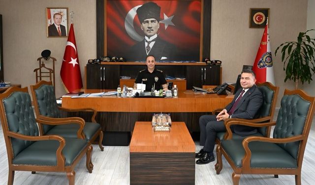 Başkan Şimşek’ten İl Emniyet Müdürü Arıkan’a Kızıldağ daveti