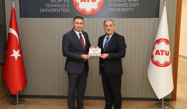 Bekir Şimşek'ten Rektör Prof. Dr. Adnan Sözen'e ziyaret