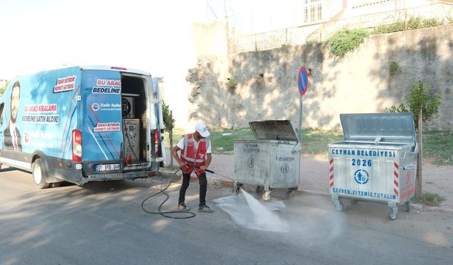 Ceyhan’da 112 mahalle için temizlik planı: Yeni konteyner ve araçlar geliyor