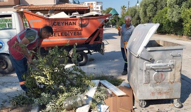 Ceyhan'da daha temiz bir kent için yoğun mesai