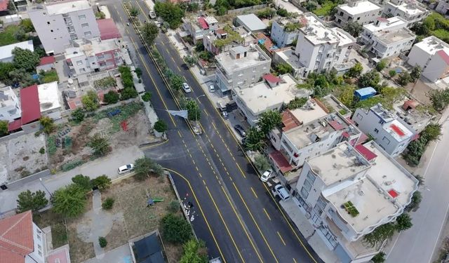Ceyhan’da modern ulaşım için yol çizgileri yenilendi