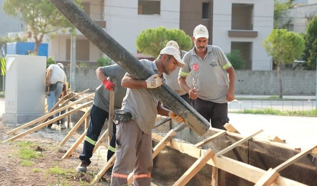 Ceyhan’da Şehit Uzman Çavuş Uğur Şahin Parkı yenileniyor
