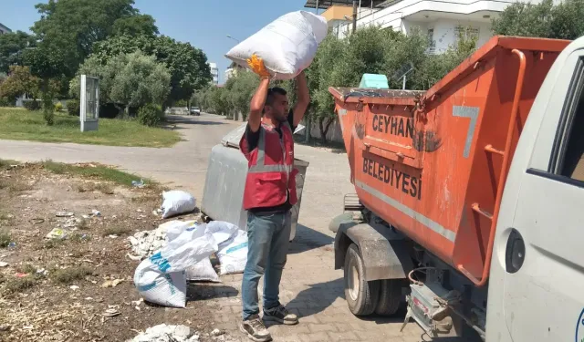Ceyhan'da temizlik seferberliği: "Daha temiz bir ilçe için sahadayız"