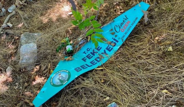 Feke’de dinlenme alanına zarar verildi: Ekipler çalışma başlattı