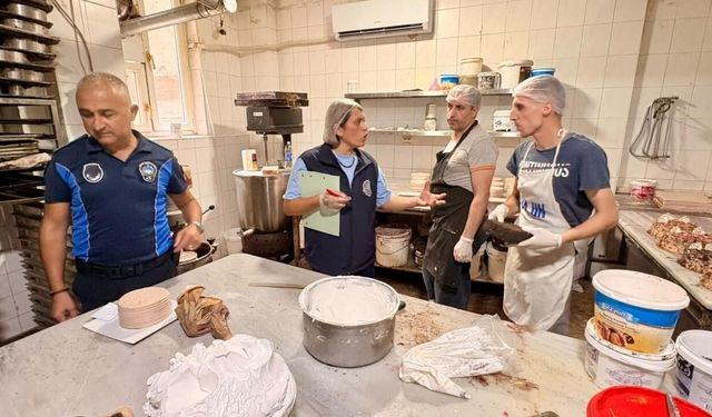 Fırın ve pastaneler mercek altında! Seyhan'da denetimler sürüyor