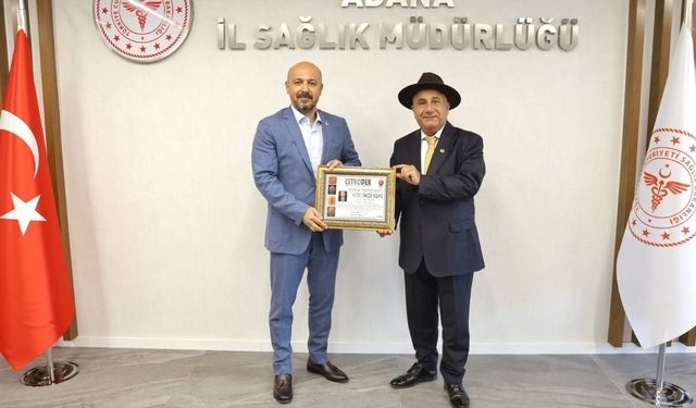 Halil Nacar, ÇETKODER Genel Başkanı Mustafa Göktaş’ı ağırladı