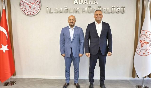 Başhekim Mehmet Deliktaş, Halil Nacar'ı ziyaret etti