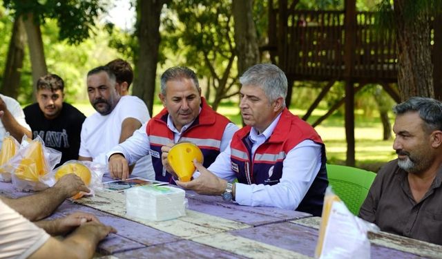 Kozan’da Turunçgil bahçelerinde sürdürülebilir mücadele