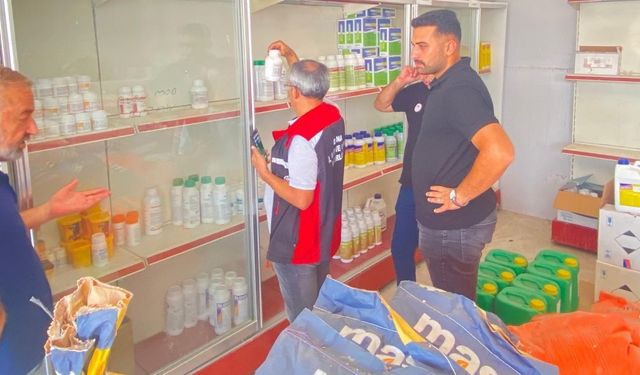 Kozan’da zirai ilaç ve gübre bayilerine sıkı denetim