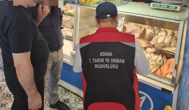 Sarıçam'da su ürünleri denetimleri aralıksız sürüyor