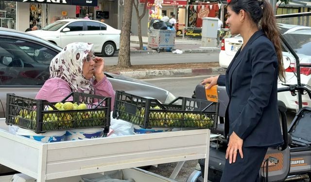 Sevil Aydar Yıldız’dan esnaf ve vatandaşlara ziyaret