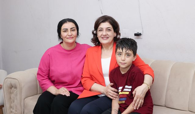 Süreyya Yavuz'dan Adana’da anlamlı ev ziyaretleri: "Her ailenin yanındayız"