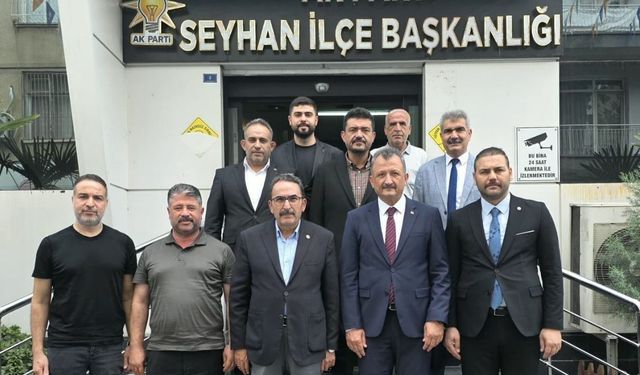 Abdullah Doğru’dan Seyhan İlçe Teşkilatı’na ziyaret