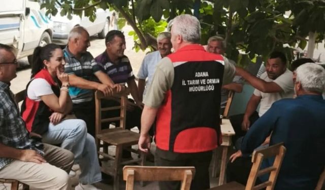 Adana’da 10 ilçede üreticilere 2027 ÇKS bilgilendirmesi