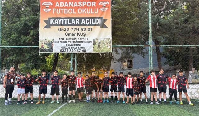 Adanaspor Futbol Okulu Yüreğir’de Dur-Durak Bilmiyor