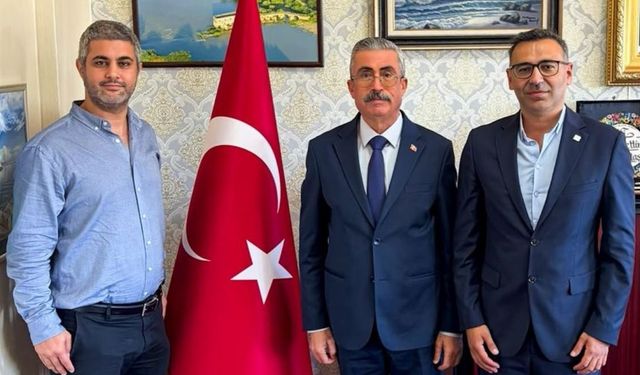Başkan Karataş, Makina Mühendisleri Odası heyetini ağırladı