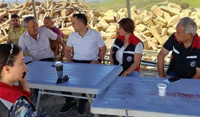 Karaisalı’da yangın mağdurları için ekipler sahada