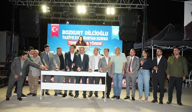 Kozan’a yeni taziye evi ve Kur’an kursu yapılıyor: Temeli atıldı