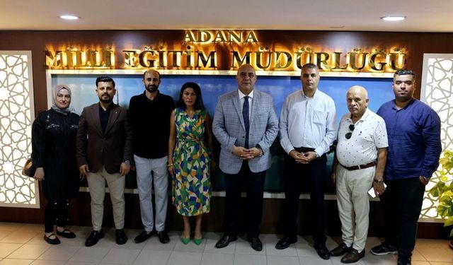 MAR-DAD’dan Adana İl Millî Eğitim Müdürü Aras’a ziyaret
