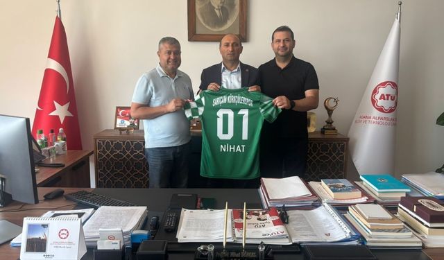 Sarıçam Kürkçüler Spor’dan Nihat Döngel’e ziyaret