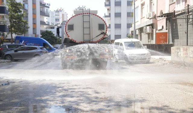 Seyhan'da Yeşilyurt Mahallesi'nde kapsamlı temizlik mesaisi