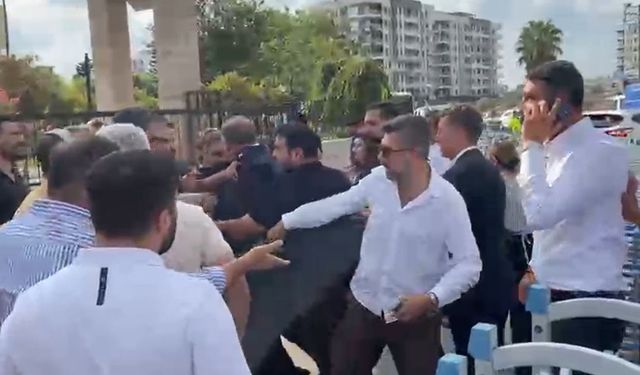 Yüreğir Belediyesi’nde gerginlik: Orhan Bayram içeri alınmayınca arbede yaşandı