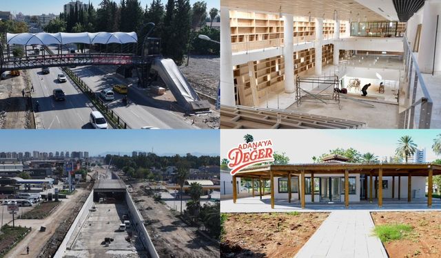Adana'da 4 büyük proje gündemde! Büyükşehir Belediyesi duyurdu