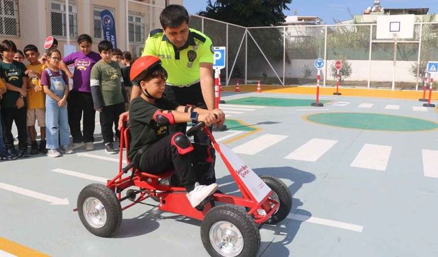 Adana’da öğrenciler trafik kurallarını bu parkta öğrenecek