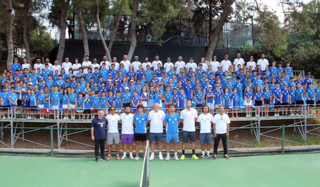 Adana'daki tenis kulübü, yeni şampiyonlar yetiştirmeyi hedefliyor
