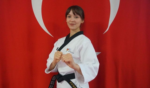 Adanalı milli sporcu Şeyda Nur’un hedefi altın madalya