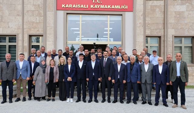 AK Partili Faruk Aytek'ten Karaisalı'ya ziyaret