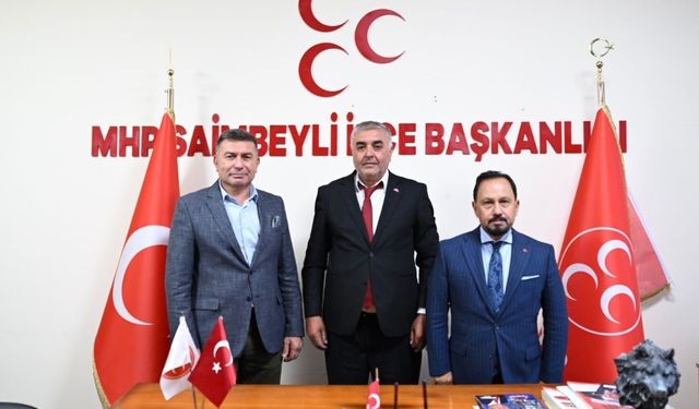 Bilal Uludağ Saimbeyli'de MHP teşkilatıyla buluştu