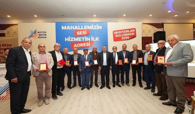Güngör Geçer, Kozan’da muhtarlarla buluştu