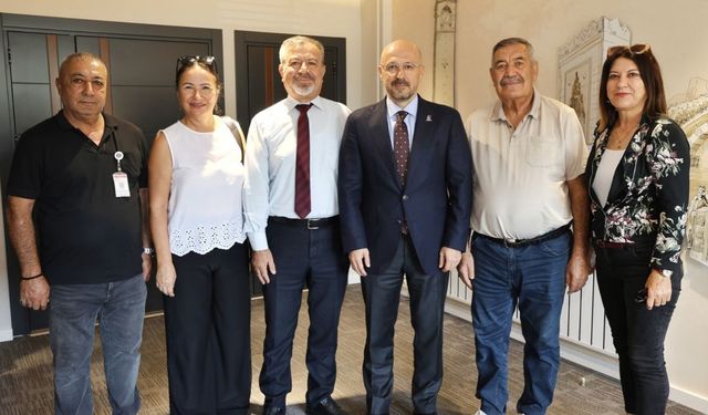 Halil Nacar, Kırım Türkleri Derneği yönetimini ağırladı