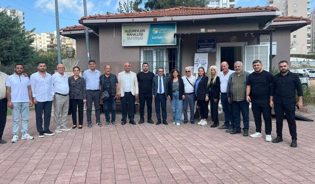 Hasan Aslan’dan STK ve Muhtarlara dayanışma ziyareti