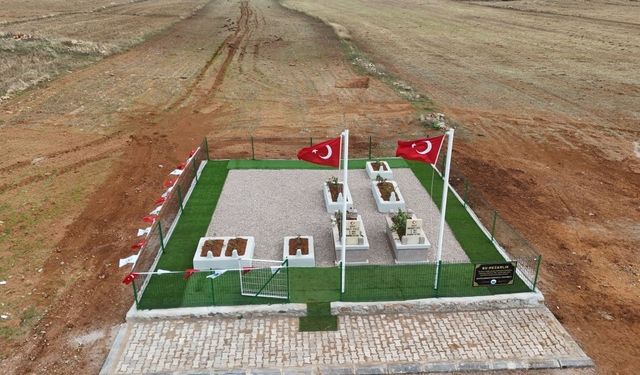 İki Şehidin asırlık mezarları Şehitliğe dönüştürüldü