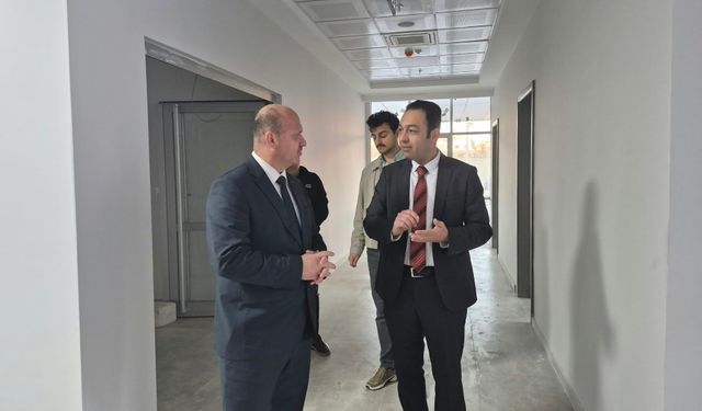 İl Müdürü Kameroğlu’ndan şantiye incelemesi: “Hedefimiz daha etkin hizmet”