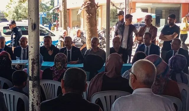 Kaymakam Dayanç, Yeşiltepe sakinleriyle buluştu