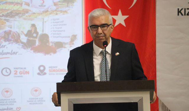 Kızılay’dan Adana’da üretim hamlesi: Kurutulmuş Meyve ve Sebze Atölyesi tanıtıldı