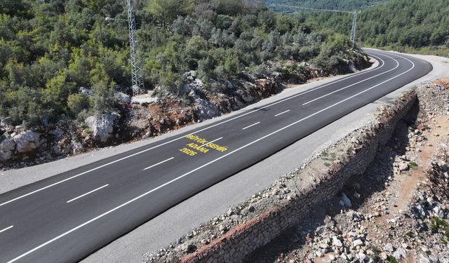 Kozan Göller Grup Yolu’nda 16 kilometrelik bölüm tamamlandı