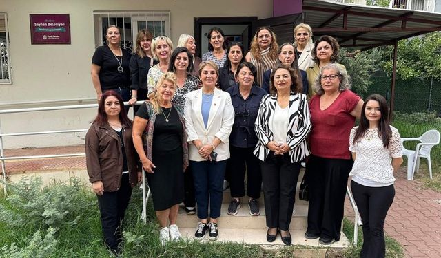 Müzeyyen Şevkin'den KADER Adana Şubesi'ne ziyaret