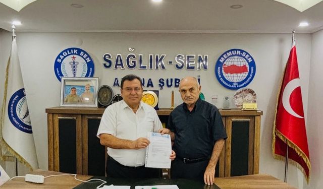 Sağlık-Sen Çukurova İlçe Başkanlığı'na Hayati Polat atandı