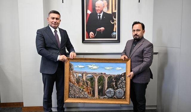 Sarıçam Belediye Başkanı Bilal Uludağ’dan Karaisalı Belediyesi’ne ziyaret