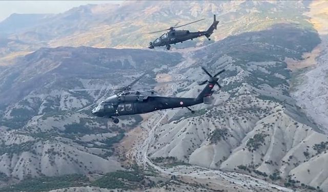 Terör örgütüne ait 42 mağara, sığınak ve depo imha edildi