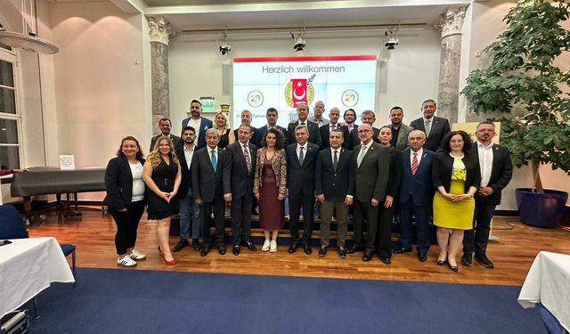 Antalya Gazeteciler Cemiyeti heyeti Almanya'da temaslarda bulundu