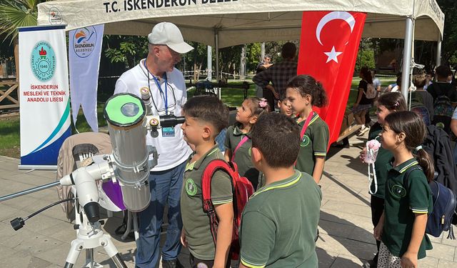 TÜBİTAK 4007 Bilim Şenliği "Astrofest İskenderun" başladı